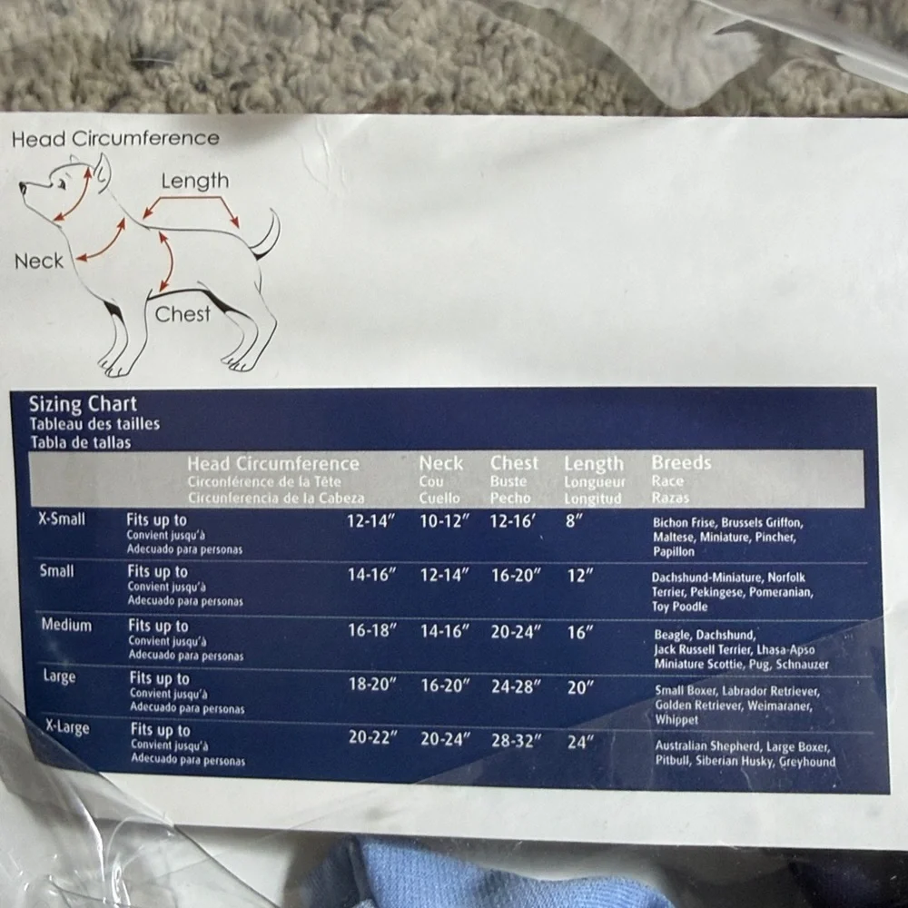 Postal Carrier Mailman Costume for Dogs California Costumes Sz M NEW